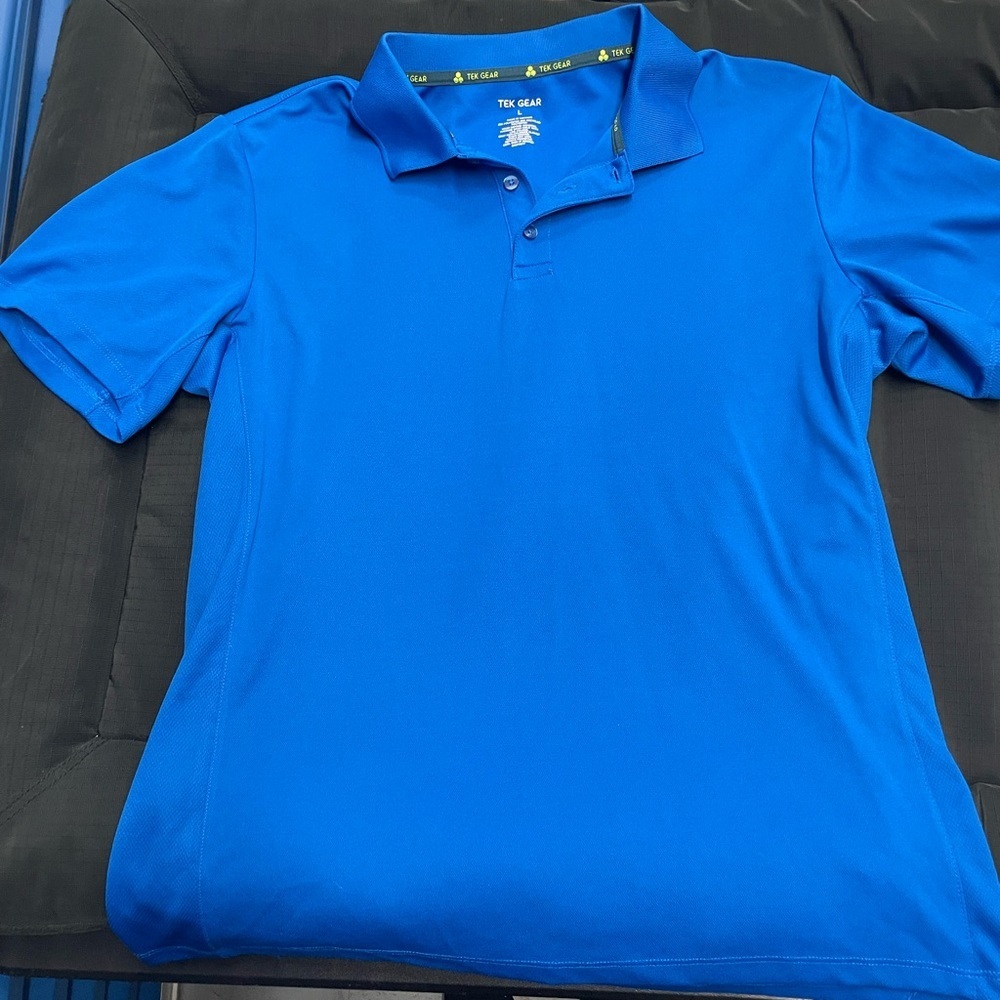 Tek Gear Men's Vibrant Blue Polo